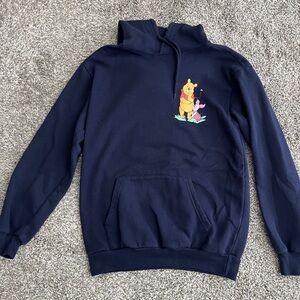 Disney Navy Blue Winnie The Pooh Sweatshirt